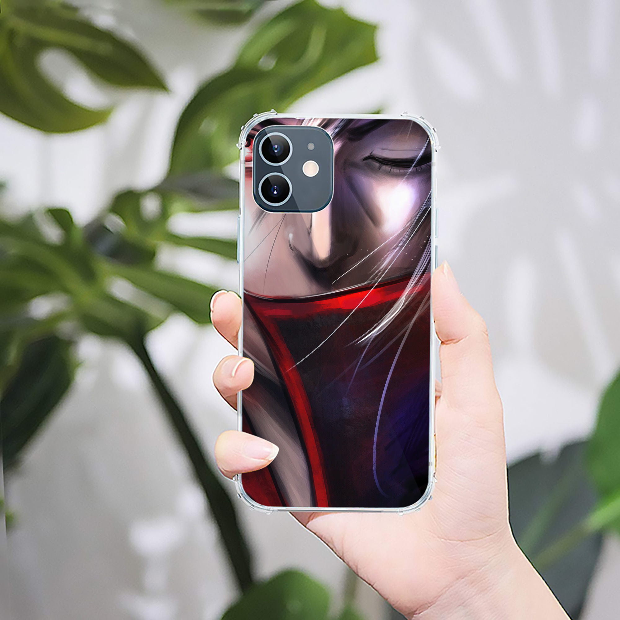 （画像用） NARUTO -ナルト- NARUTO -ナルト- 疾風伝 【iPhone 12シリーズ対応】透明スマホケース（クリアソフトケース）